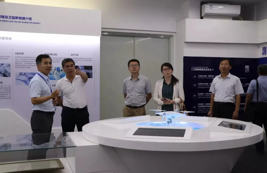 Municipal Economic and Information Technology Commission leaders to Welion new e