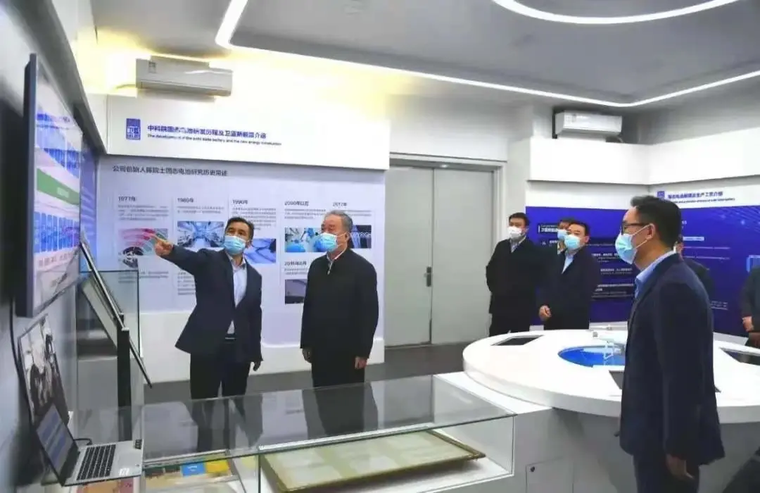 Fangshan District Party secretary Chen Qing came to Welion new energy guidance w